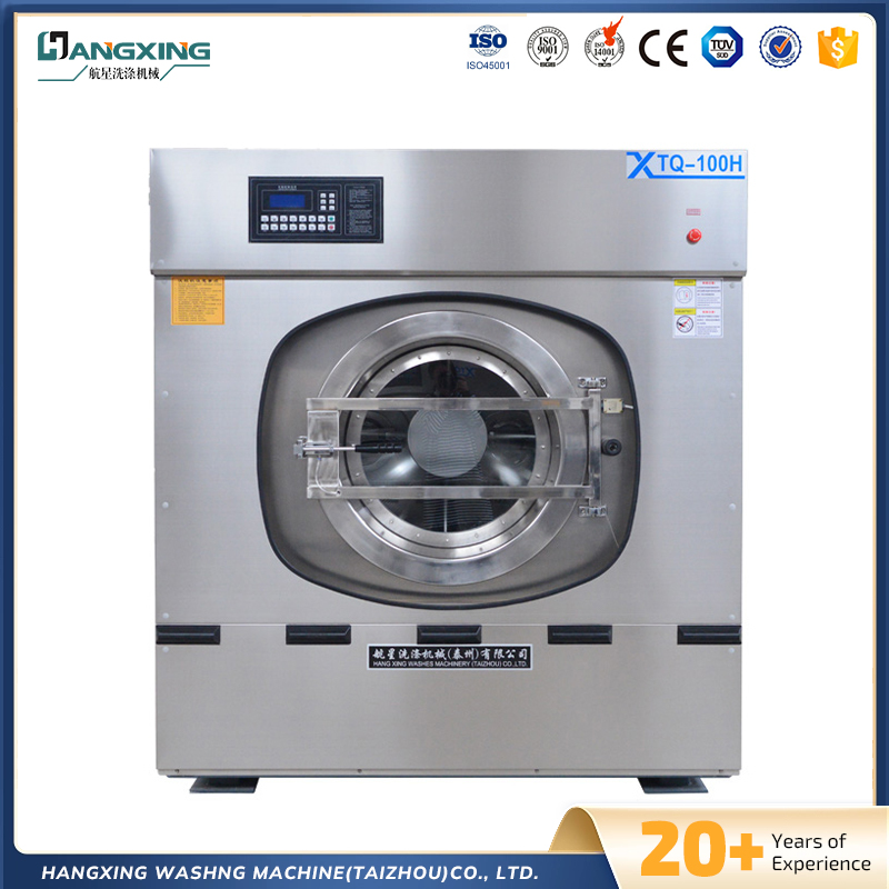 Teljesen automatikusan teljesen felfüggesztett ipari mosógép-extrahor