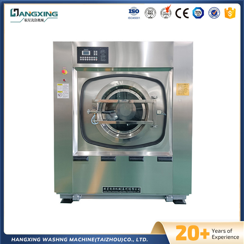 Automatikus ferde ipari mosó- és víztelenítőgép