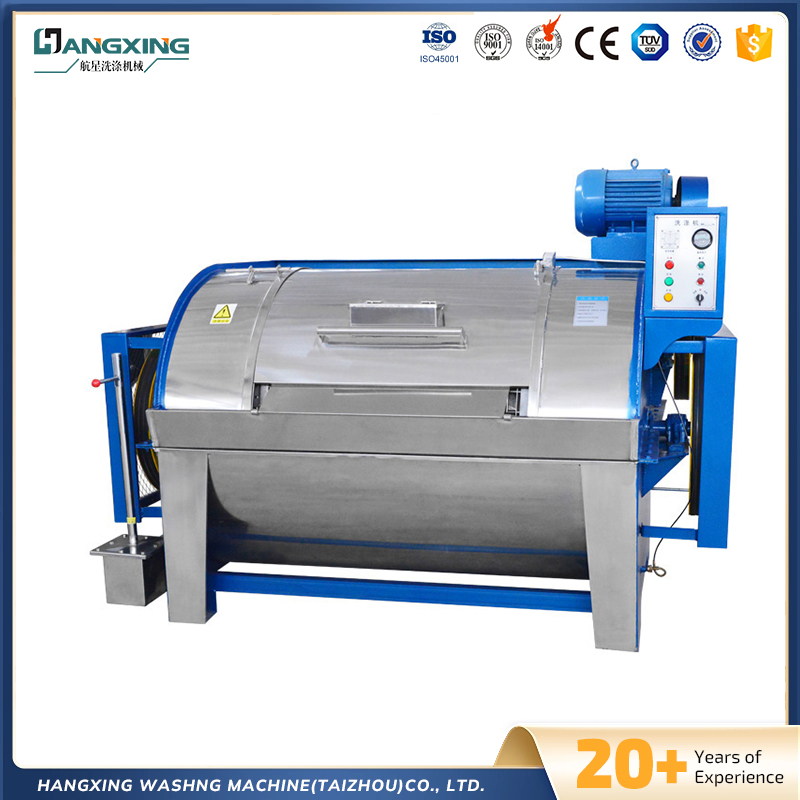 Teljes-automatikus ipari vízszintes mosógép